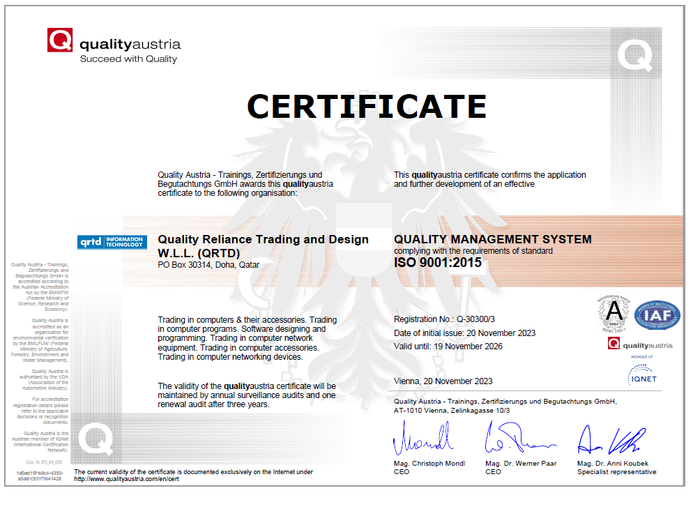 QRTD ISO 9001 1